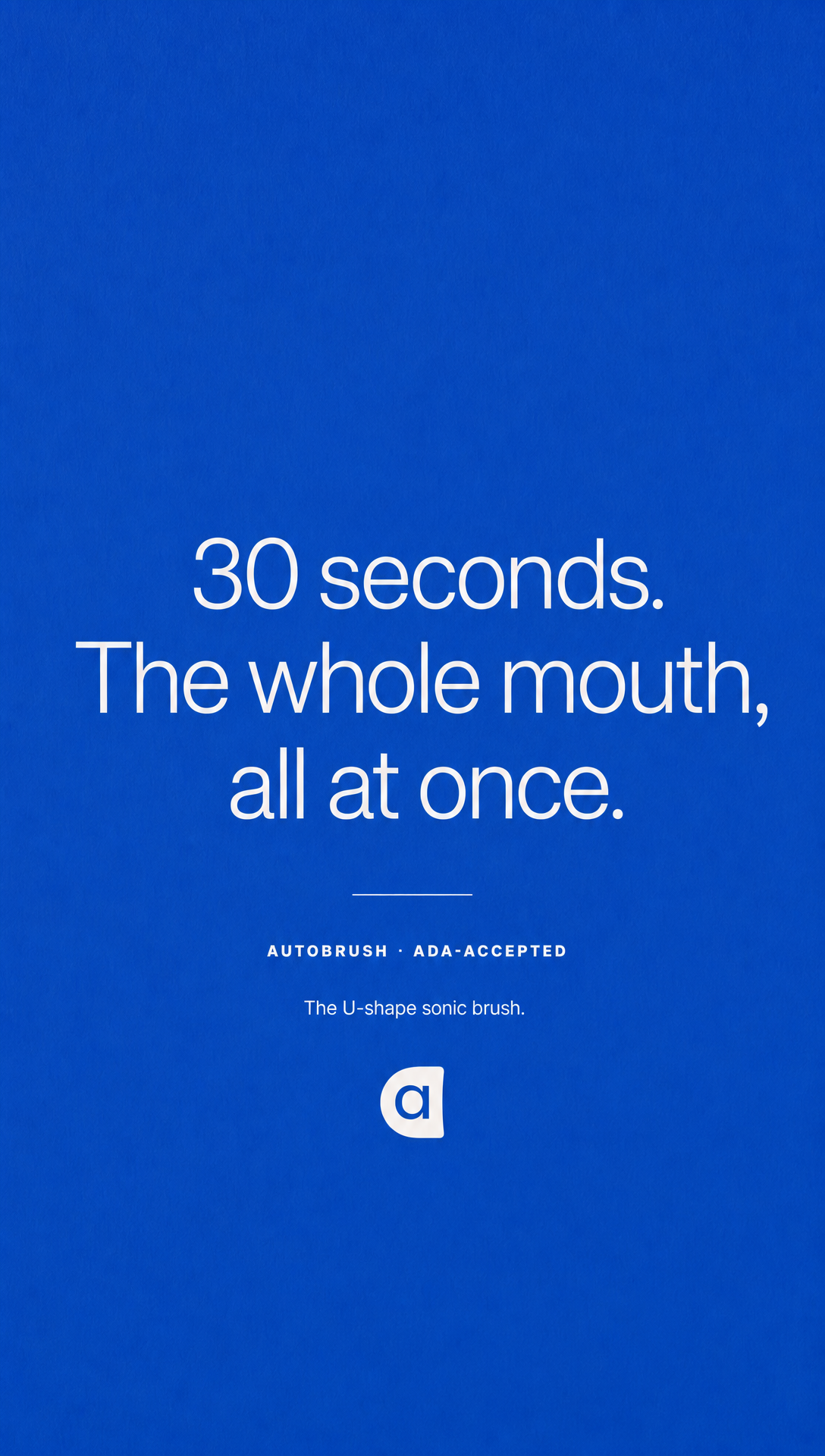 11. Type-only blue billboard